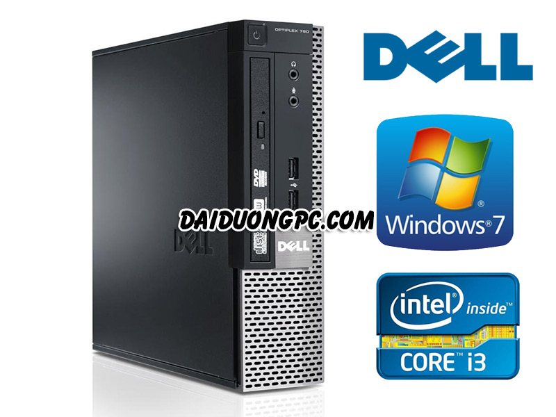 Dell OptiPlex 790 SFF Core I3 2100 Sandy Bridge DDR3 4GB - HDD 250GB